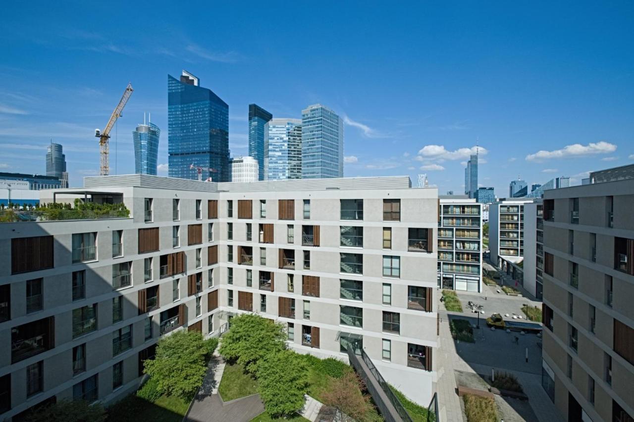 Aparthotel Kolejowa Apartamenty Warschau Buitenkant foto