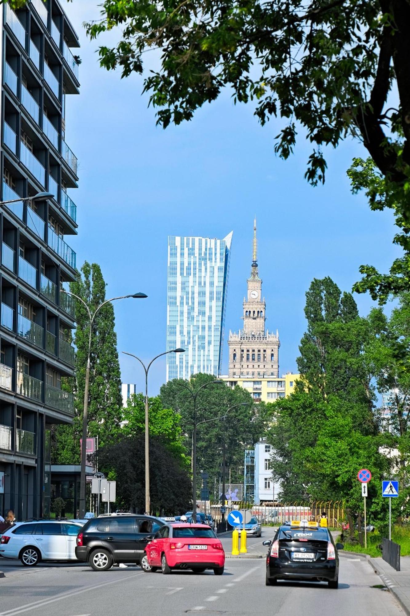 Aparthotel Kolejowa Apartamenty Warschau Buitenkant foto