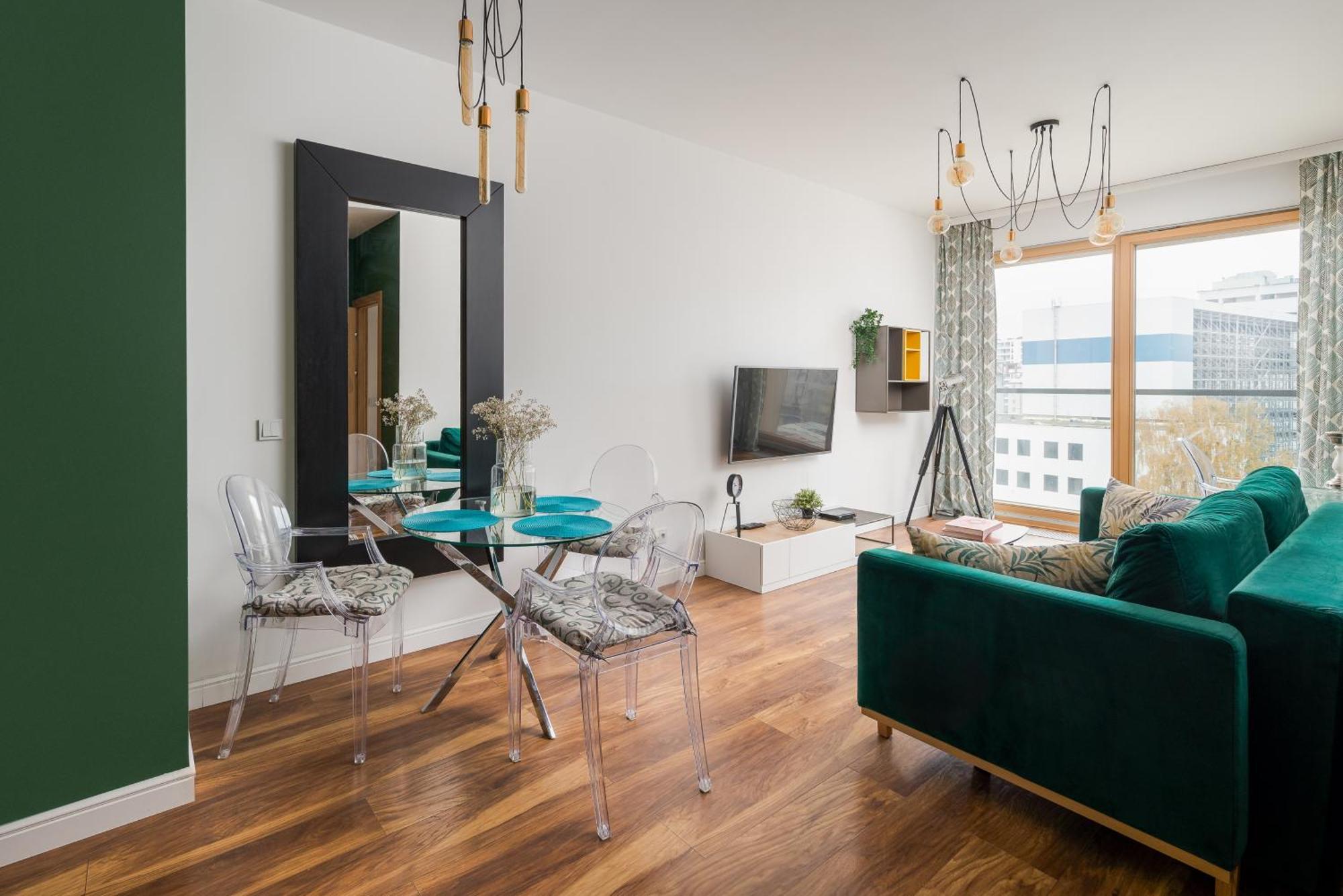 Aparthotel Kolejowa Apartamenty Warschau Buitenkant foto